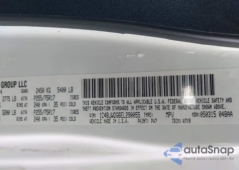 2014 Jeep Wrangler Unlimited Sport из США, поврежденный, VIN 1C4BJWDG6EL290055